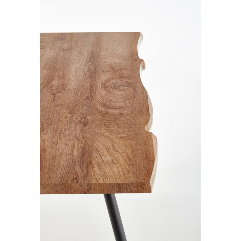 LARSON stół, blat - naturalny, nogi - czarny (2p 1szt)