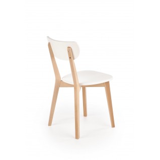 BUGGI krzesło naturalny / biały (1p 2szt)