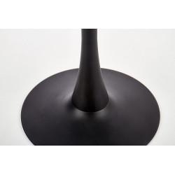 AMBROSIO stół okrągły, blat - marmur, noga - czarny (2p 1szt) AMBROSIO stół okrągły, blat - marmur, noga - czarny (2p 1szt)