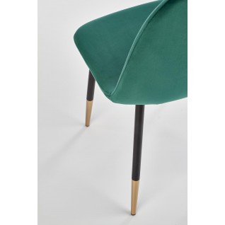 Krzesło Malaga ciemny zielony