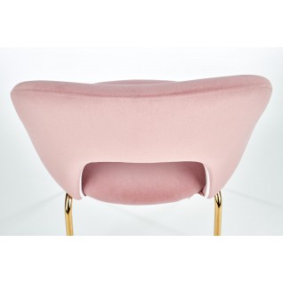 K385 krzesło jasny różowy / złoty (2p 4szt)