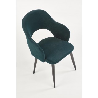 K364 krzesło ciemny zielony (1p 2szt)
