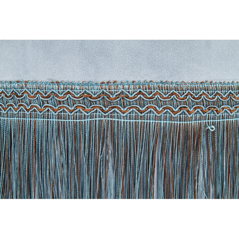 COSBY pufa jasny niebieski / złoty (1p 2szt)