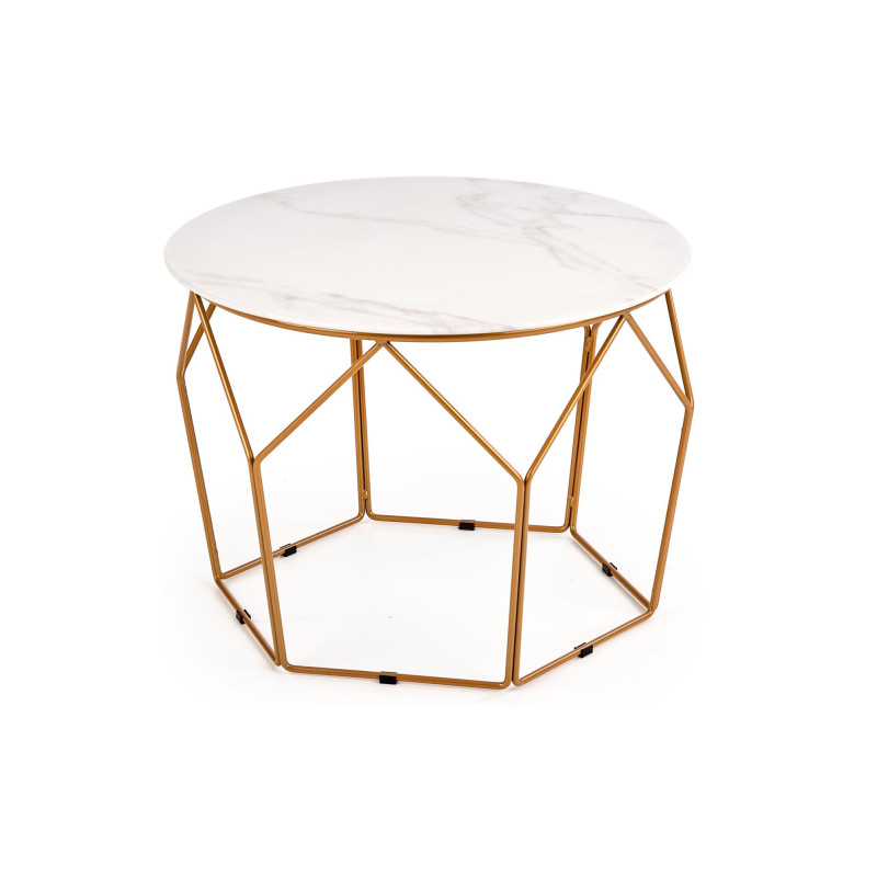 MADISON ława złoty / marmur (2p 1szt)