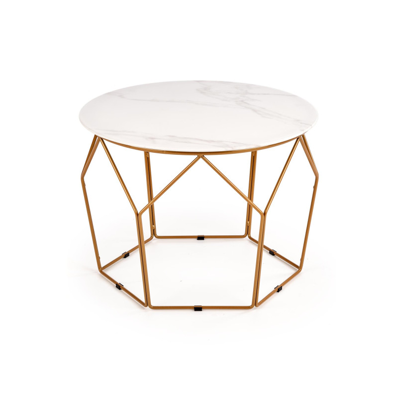 MADISON ława złoty / marmur (2p 1szt)