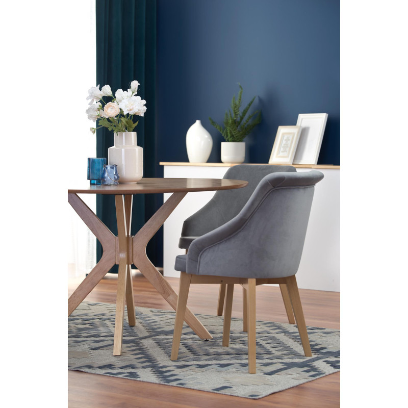 NICOLAS stół okrągły dąb naturalny (2p 1szt)