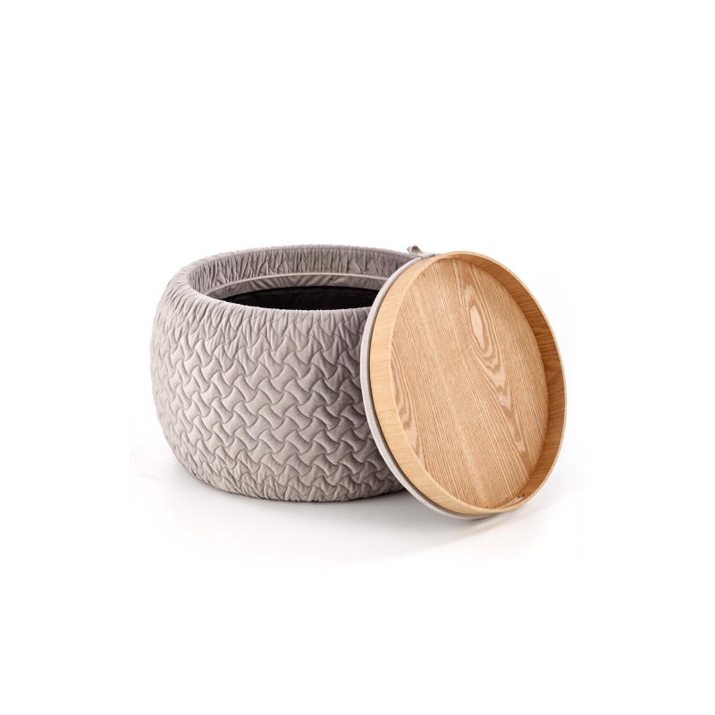 BONO pufa jasny popiel (1p 1szt)