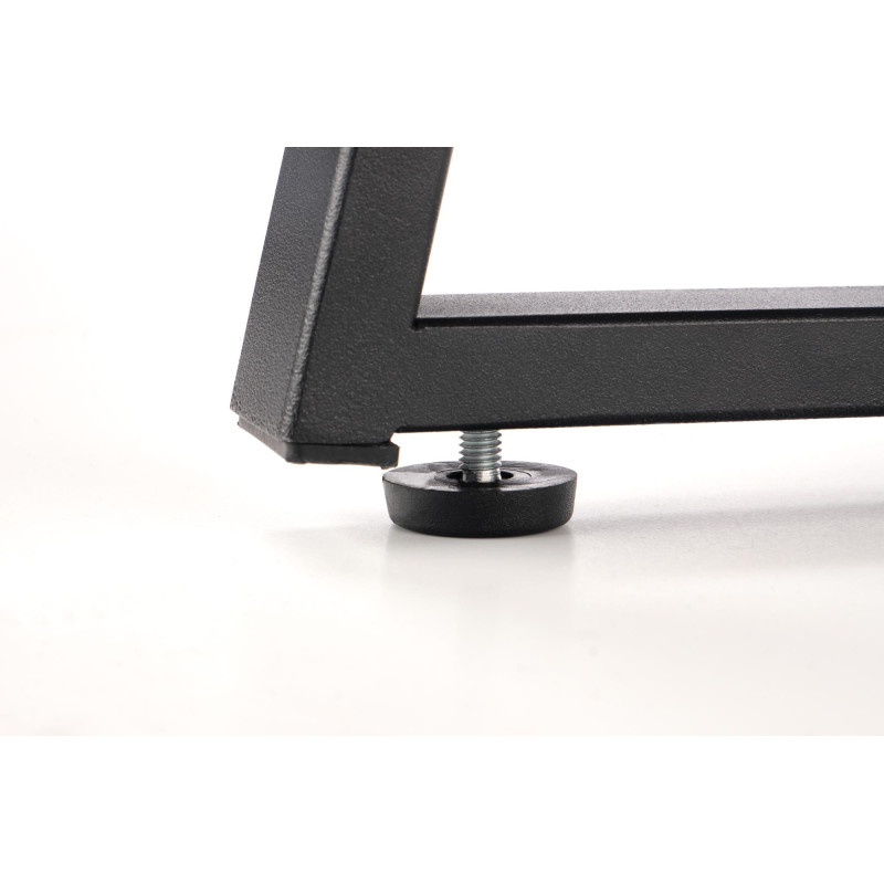 FLORENCE ława dąb naturalny/czarny (1p 1szt)