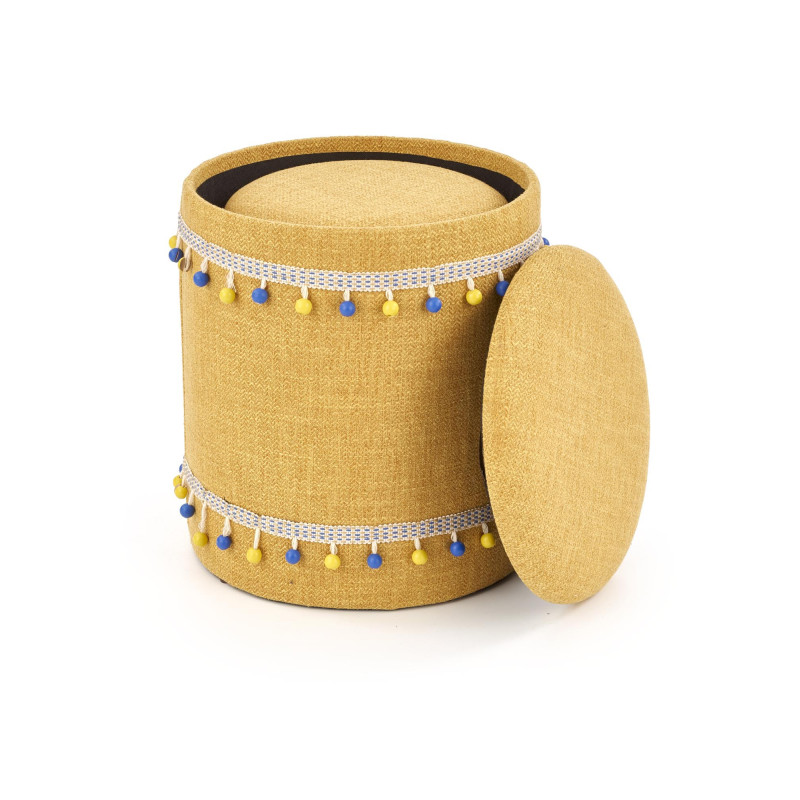 GRADO zestaw 2 puf, żółty (1p 1szt)