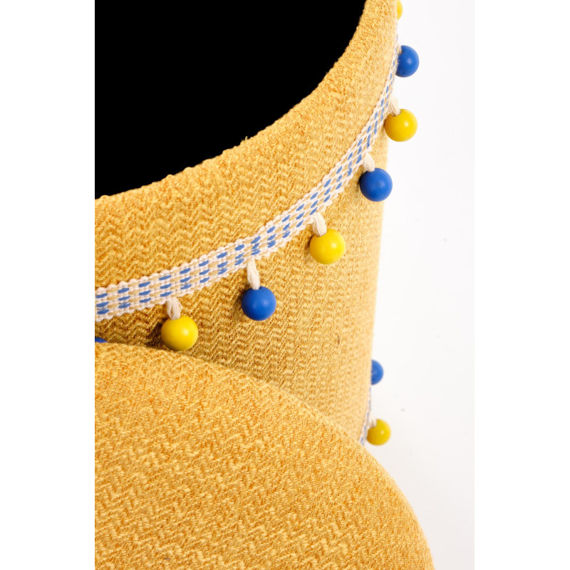 GRADO zestaw 2 puf, żółty (1p 1szt)