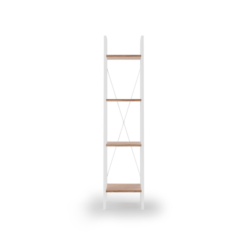 NARVIK REG1 biały/ dąb sonoma