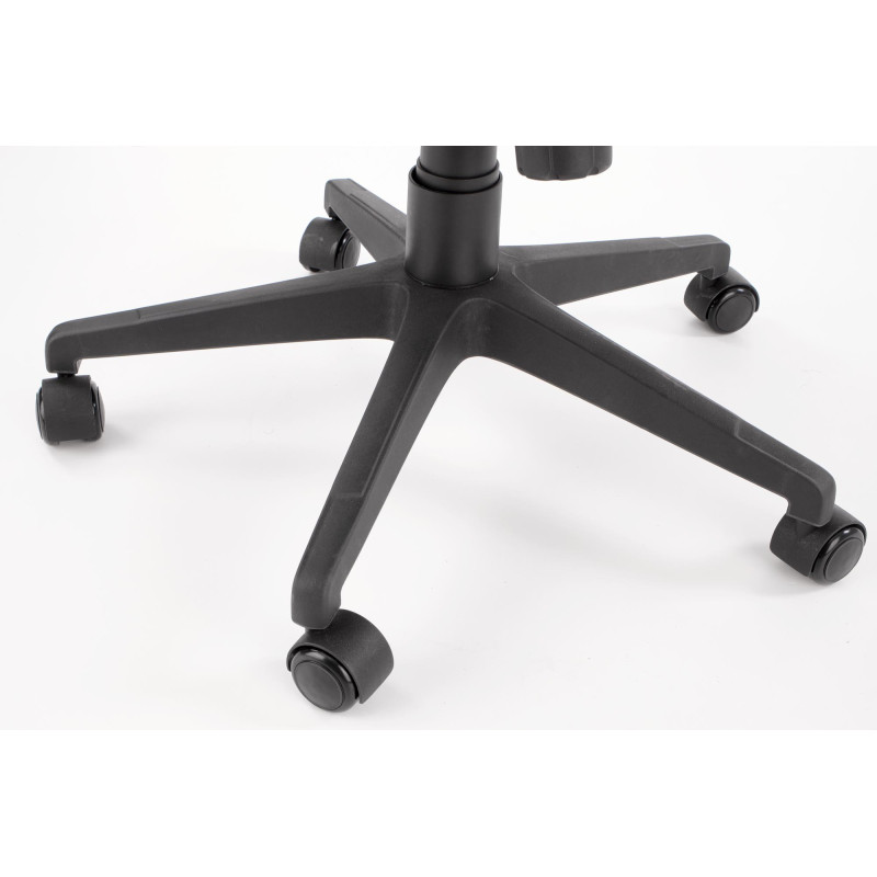 RUBIO fotel gabinetowy popielaty/czarny (1p 1szt)