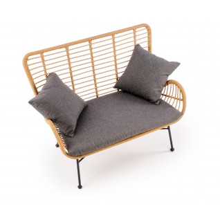 IKARO XL sofa naturalny-popiel (1p 2szt)