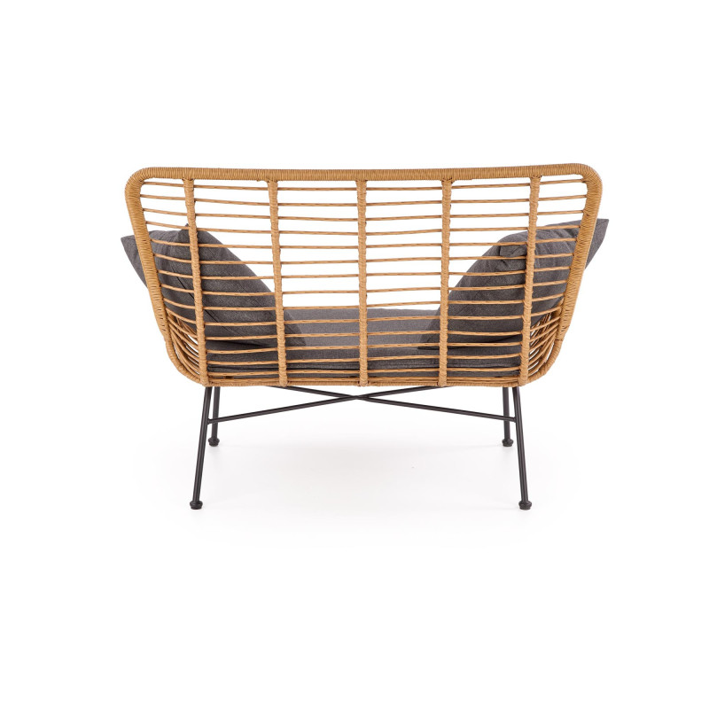 IKARO XL sofa naturalny-popiel (1p 2szt)