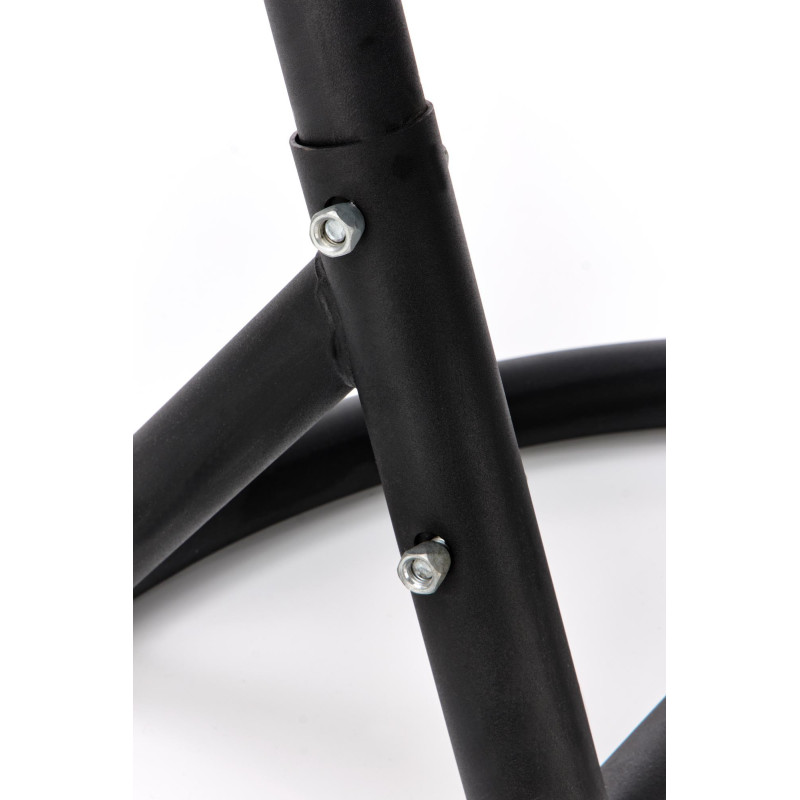 EGGY fotel ogrodowy popielaty / czarny (3p 1szt)