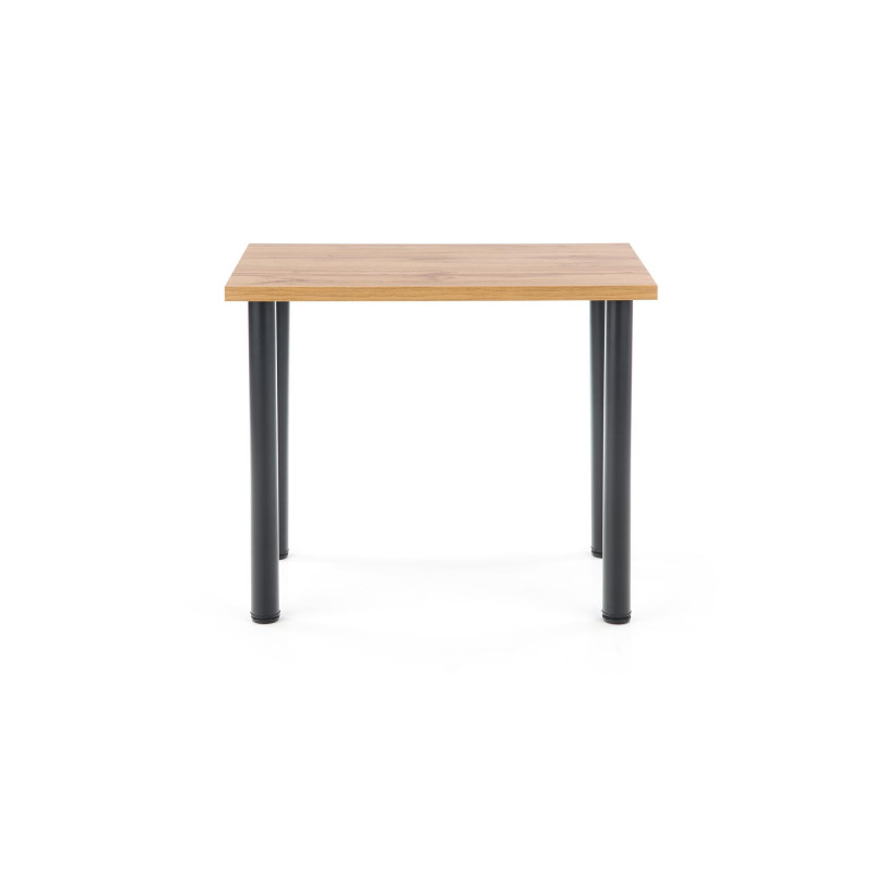 MODEX 2 90 stół kolor blat - dąb wotan, nogi - czarny (2p 1szt)