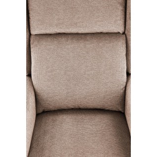 Rozkładany fotel z funkcją masażu Desert beżowy