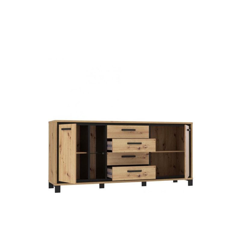 Komoda Trondheim L TDHK242L Forte Kolekcja Trondheim