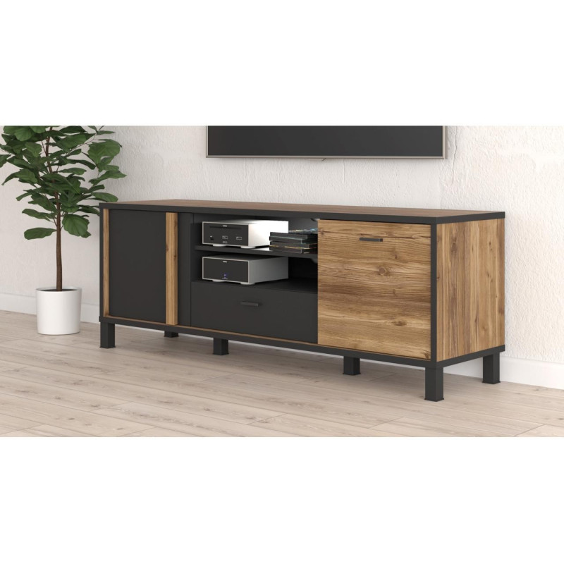 Szafka RTV Hayato HYTT231R-M215 Meble Forte Kolekcja Hayato