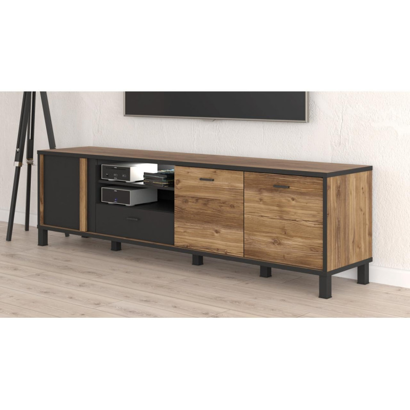 Szafka RTV Hayato HYTT241R-M215 Meble Forte Kolekcja Hayato