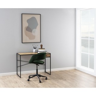 Fotel biurowy na kółkach Grace VIC dark grey