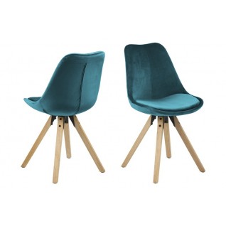 Krzesło Dima VIC green/wood
