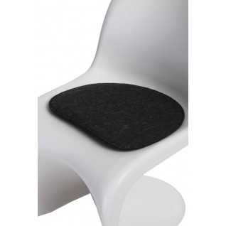 Poduszka na krzesło Balance szara ciemna