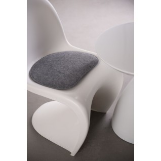 Poduszka na krzesło Balance szara jasna