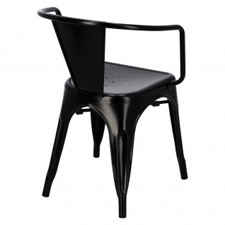 Krzesło Paris Arms czarne inspirowane To lix