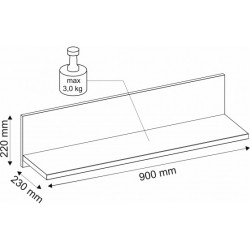 Półka IV10 Ivo Bog-Fran kolekcja Ivo Półka IV10 Ivo Bog-Fran kolekcja Ivo