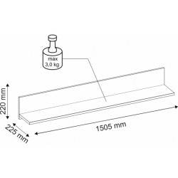 Półka IV11 Ivo Bog-Fran kolekcja Ivo Półka IV11 Ivo Bog-Fran kolekcja Ivo