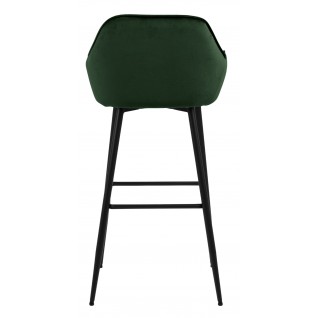Krzesło barowe Brooke VIC zielone