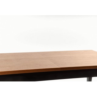 WINDSOR stół rozkładany 160-240x90x76 cm kolor ciemny