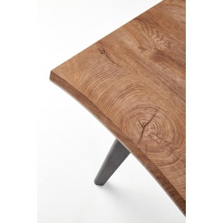 DICKSON stół rozkładany 150-210/90 cm, blat - naturalny, nogi -