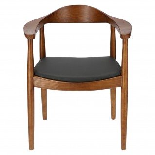 Krzesło President brązowy ciemny