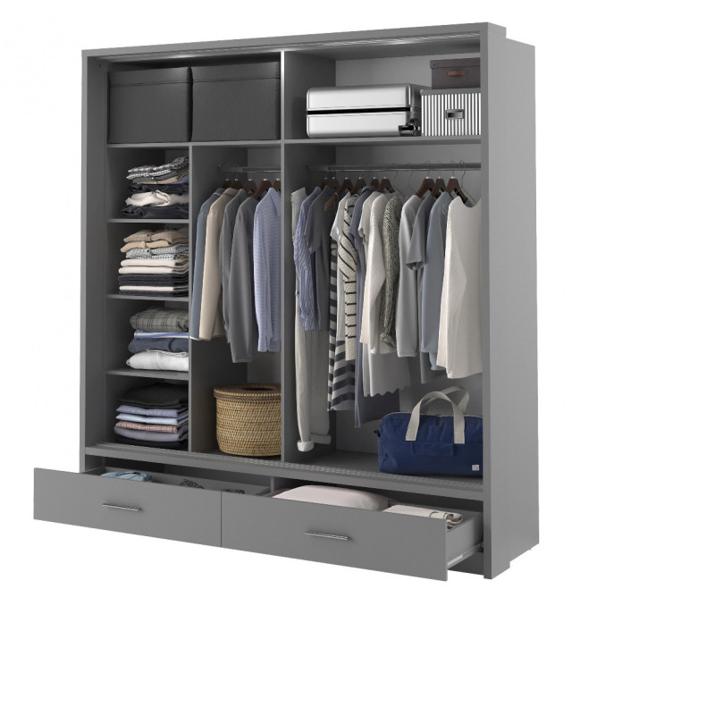 Szafa przesuwna z lustrem Arti AR-05 Lenart Kolekcja Arti