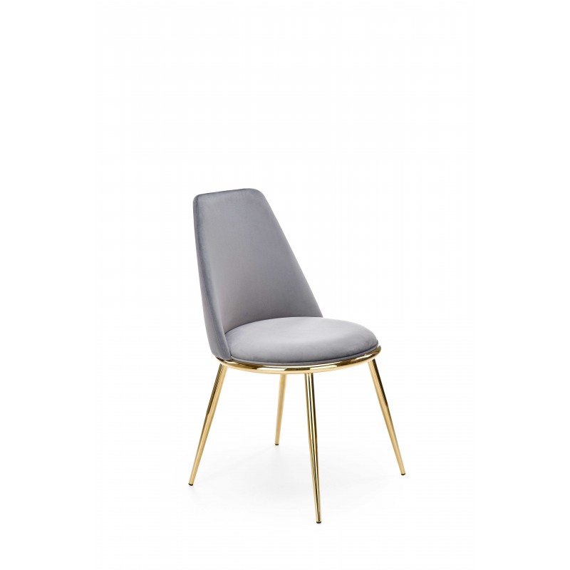 Krzesło tapicerowane Meadow szare