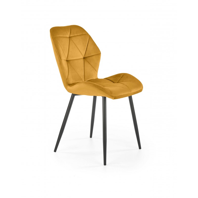 K453 krzesło musztardowy (1p 4szt)