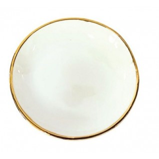 Talerzyk ceramiczny Uman 8 cm biały