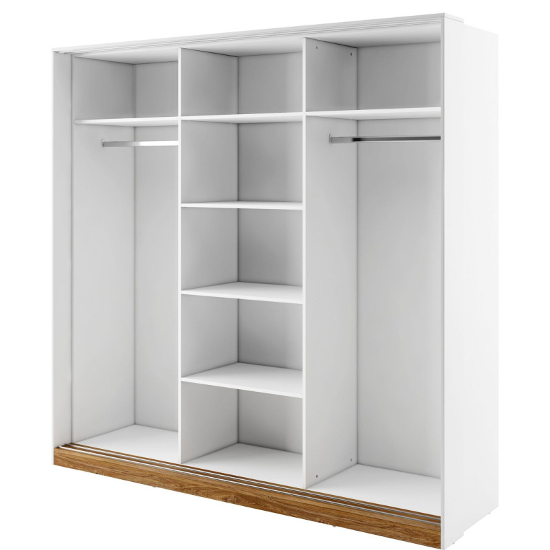 Szafa przesuwna z lustrem Denro DT-04 Lenart Kolekcja Dentro