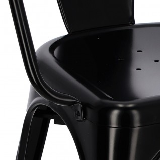 Krzesło Paris Arms czarne inspirowane To lix