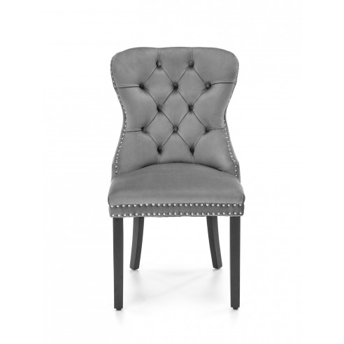 MIYA krzesło czarny / tap: popielaty