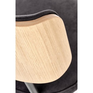 SMART krzesło KR dąb naturalny/czarny