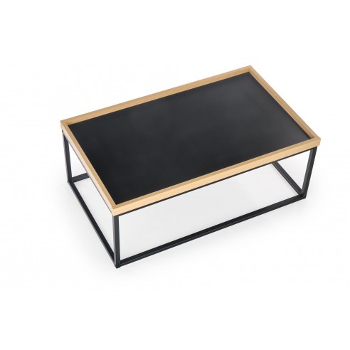 VESPA ława blat naturalny, nogi: czarny