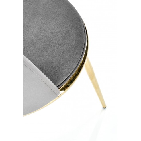 Krzesło tapicerowane Meadow szare