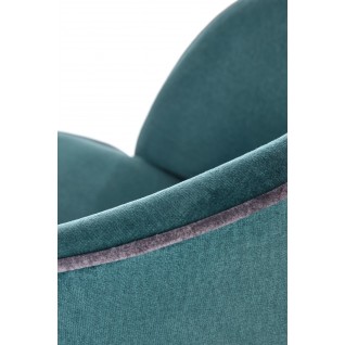 MARINO krzesło dąb miodowy / tap. MONOLITH 37 (ciemny zielony) (1p 1szt)