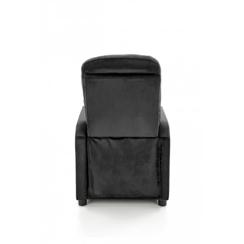 Rozkładany fotel wypoczynkowy Nyx Czarny