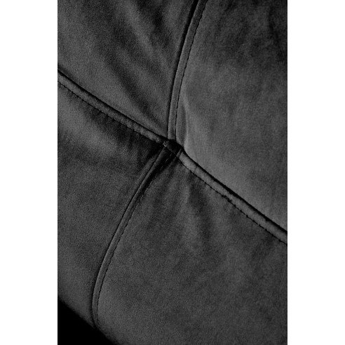 Rozkładany fotel wypoczynkowy Nyx Czarny