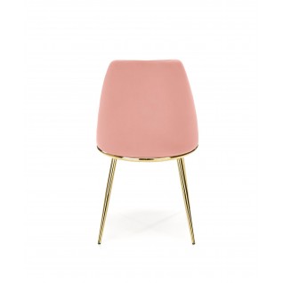 Krzesło tapicerowane Meadow różowe