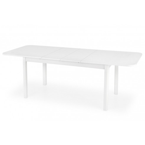 FLORIAN stół rozkładany blat - biały, nogi - biały